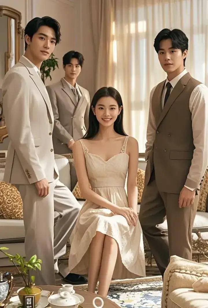 Tengo tres hermanos que me miman.