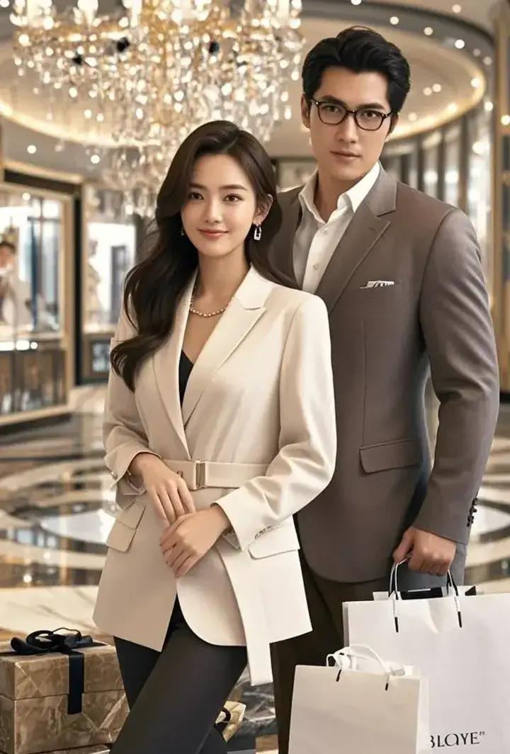 Mi esposo Presidente es Hao y guapo.