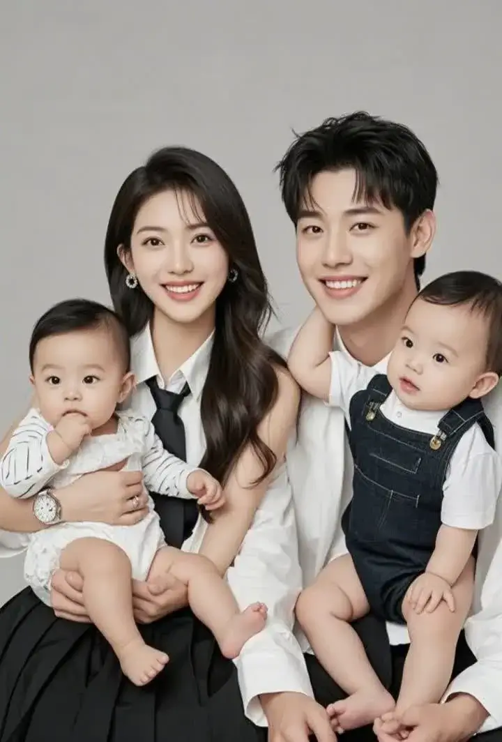 Twins and Their Cool Mom